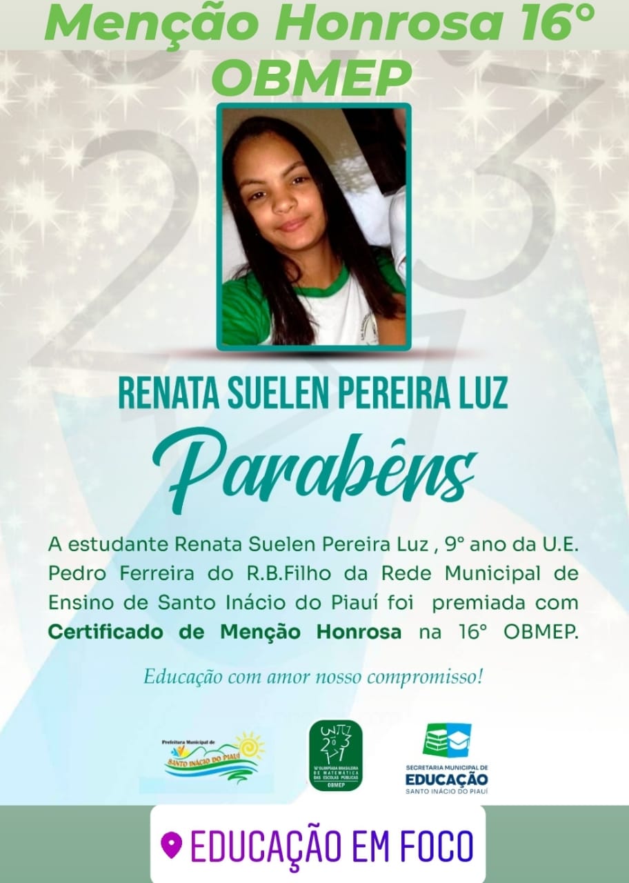 Certificado de Menção Honrosa  Instituto Brasil Solidário (IBS)